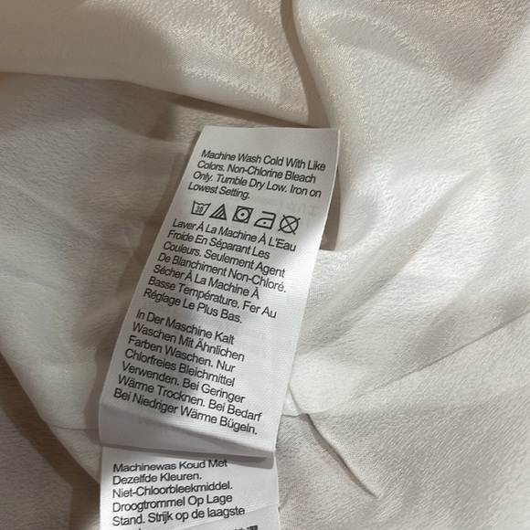 Nwt J.Crew Italian Leopard Ikat One Shoulder Ruffle Dress SZ 4 - Picture 9 of 9